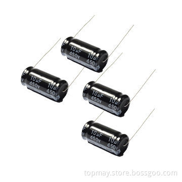 Aluminum Electrolytic Capacitors, Suitable for Circuits and Car Radios with 6.3 to 100V Voltage